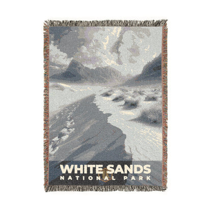 White Sands National Park Woven Blanket | S15