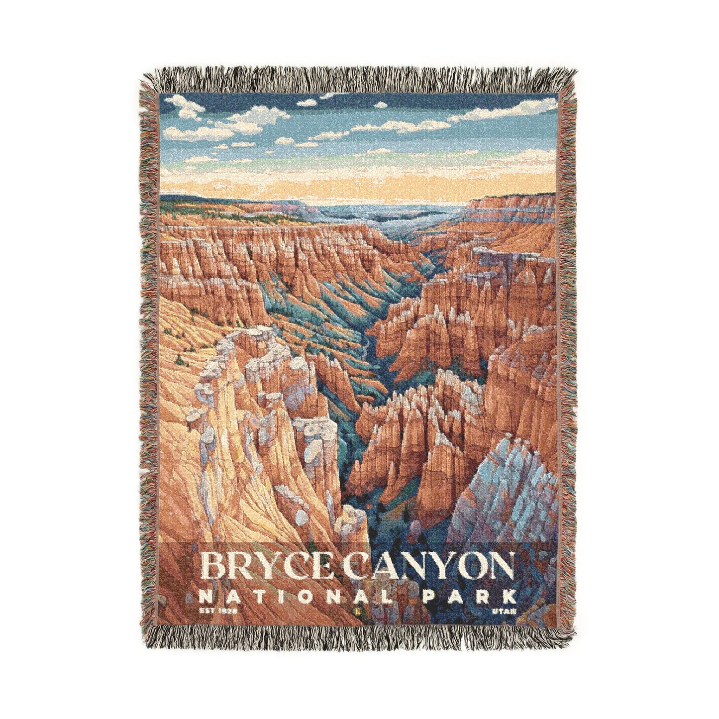 Bryce Canyon National Park Woven Blanket | S02