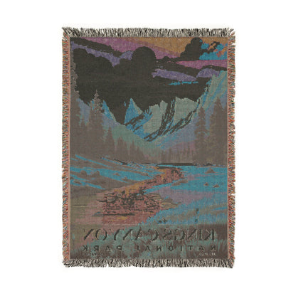 Kings Canyon National Park Woven Blanket | S05