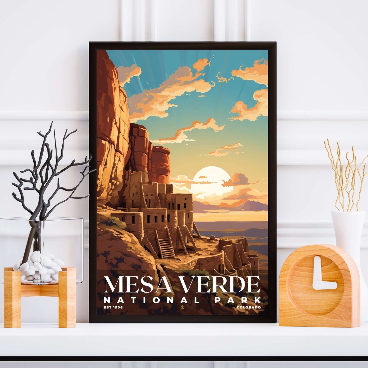 Mesa Verde National Park Poster | S07