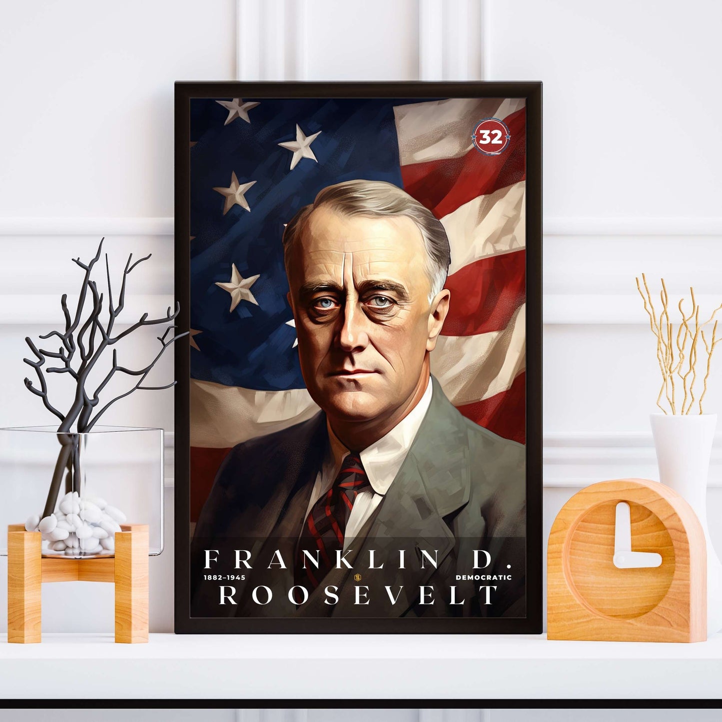 Franklin D Roosevelt Poster | S04