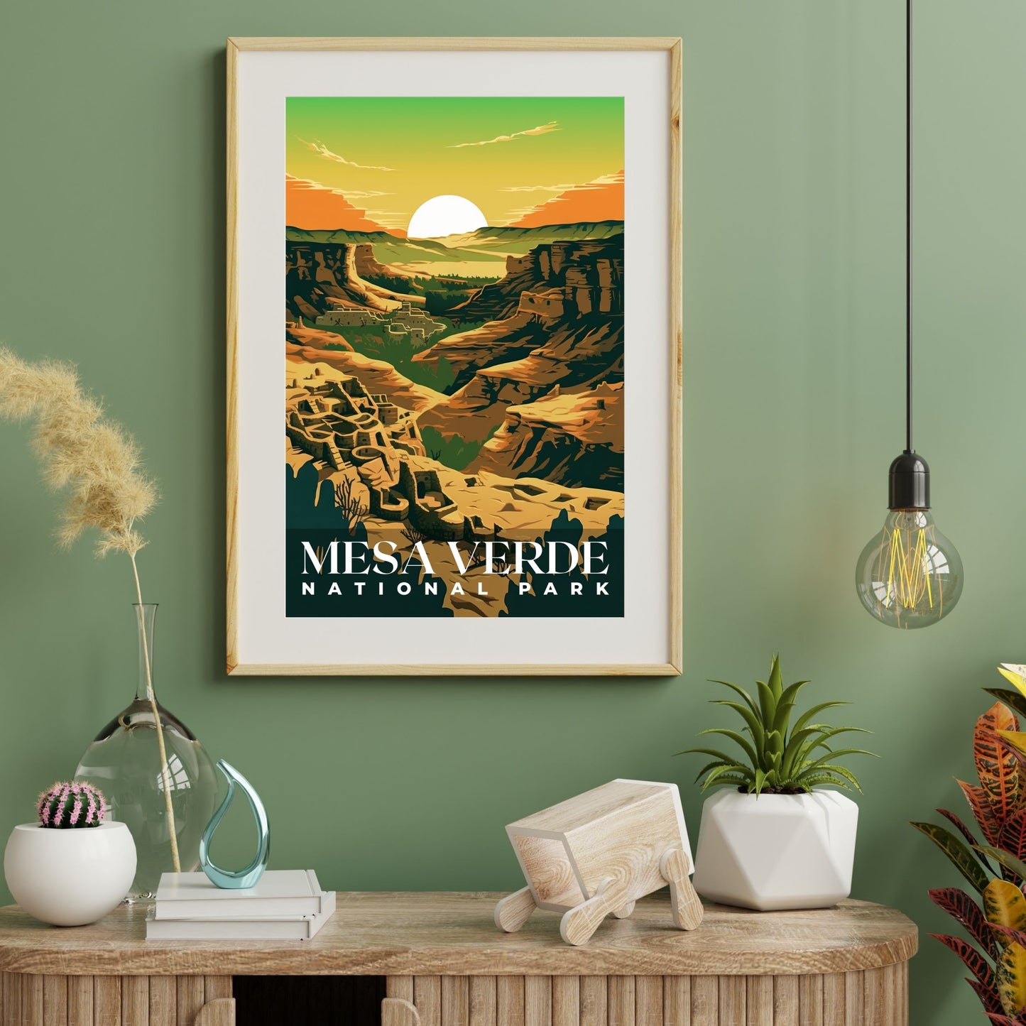 Mesa Verde National Park Poster | S01