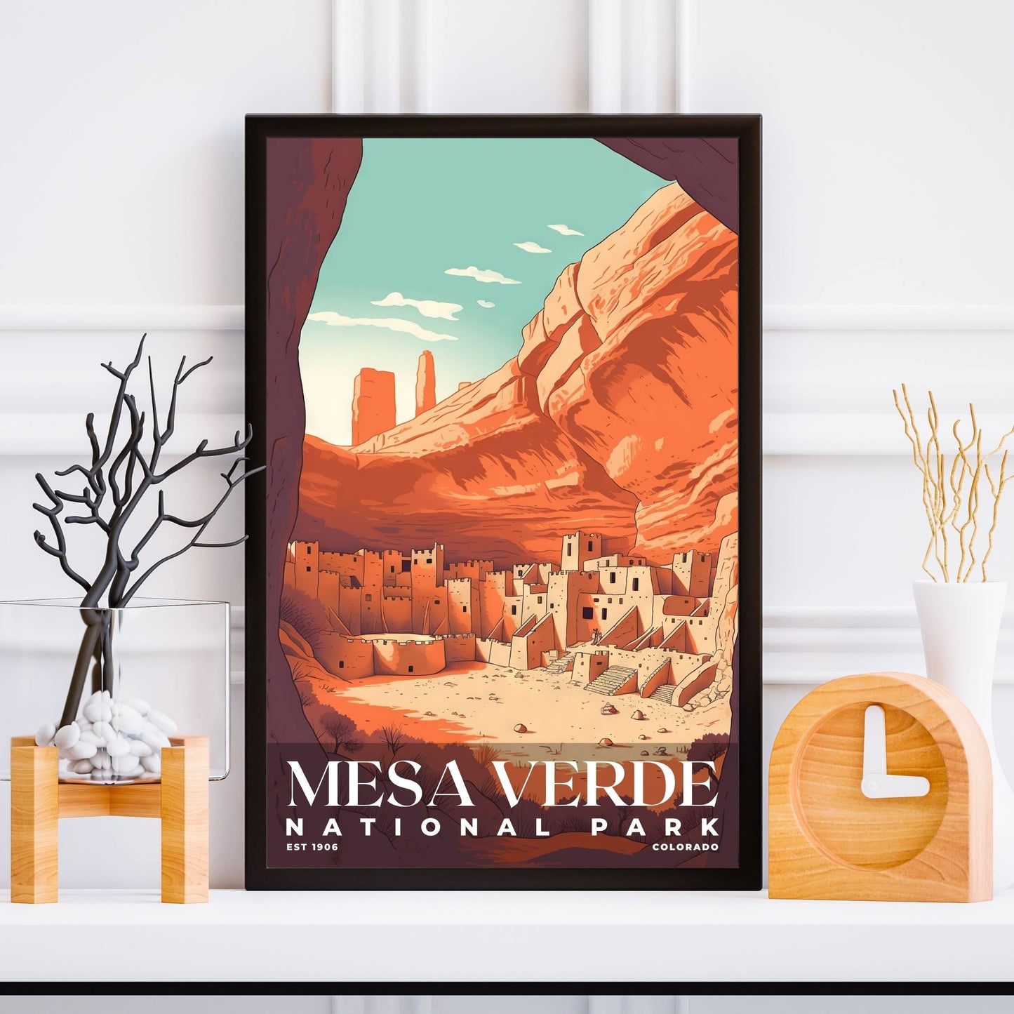 Mesa Verde National Park Poster | S03