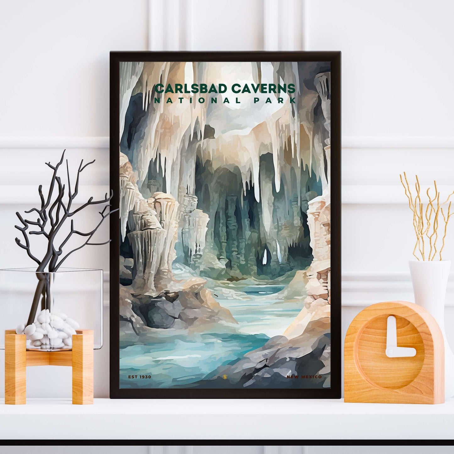 Carlsbad Caverns National Park Poster | S08