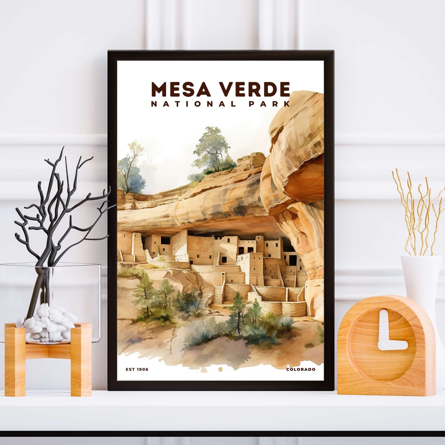 Mesa Verde National Park Poster | S08