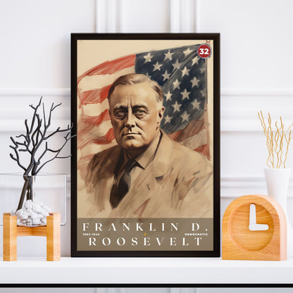 Franklin D Roosevelt Poster | S03