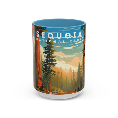 Sequoia National Park Mug | Accent Coffee Mug (11, 15oz)