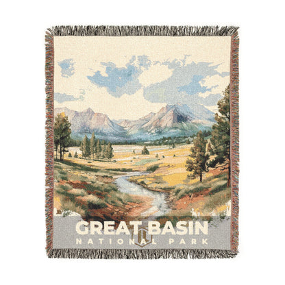 Great Basin National Park Woven Blanket | S08