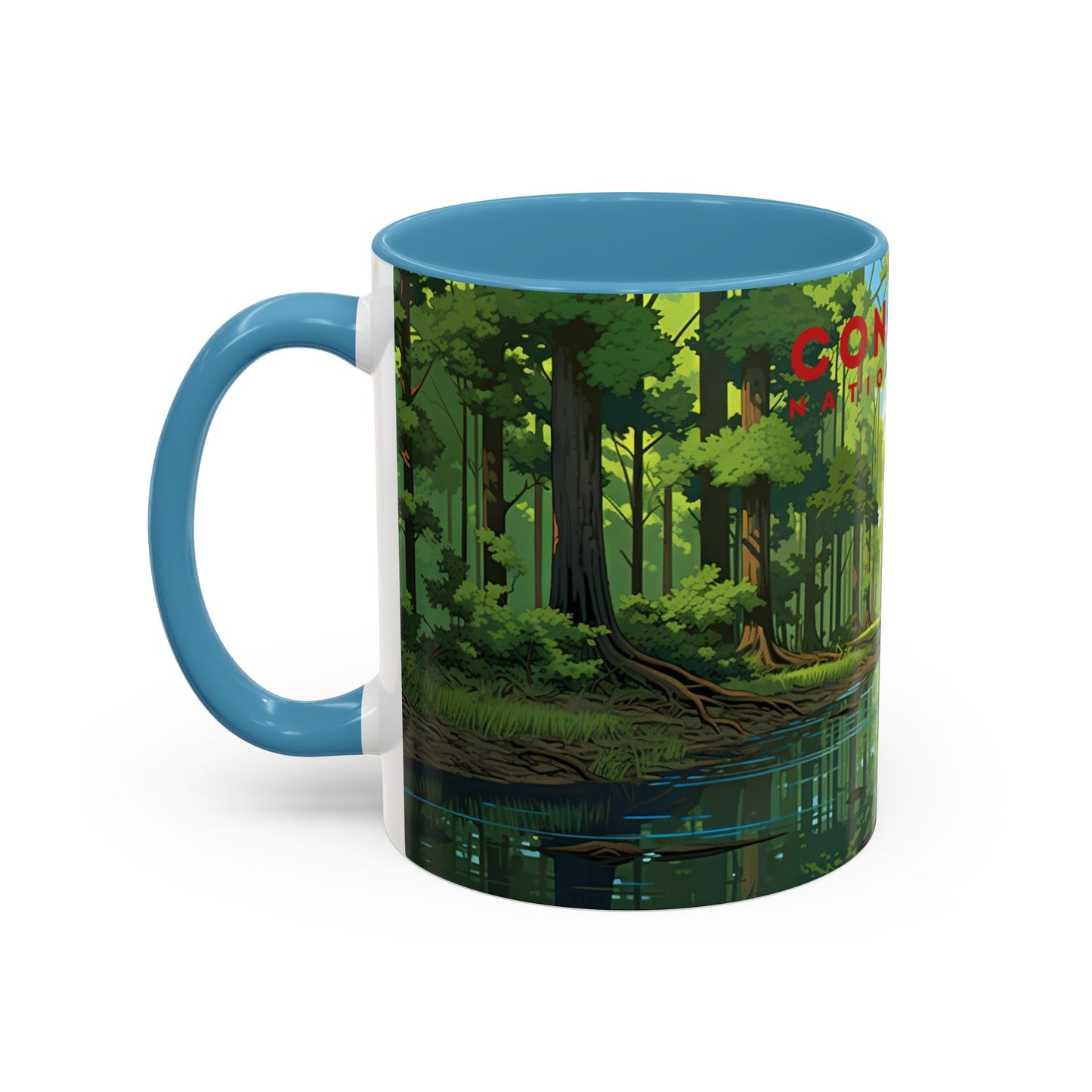 Congaree National Park Mug | Accent Coffee Mug (11, 15oz)