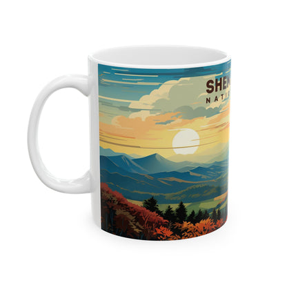 Shenandoah National Park Mug | White Ceramic Mug (11oz, 15oz)