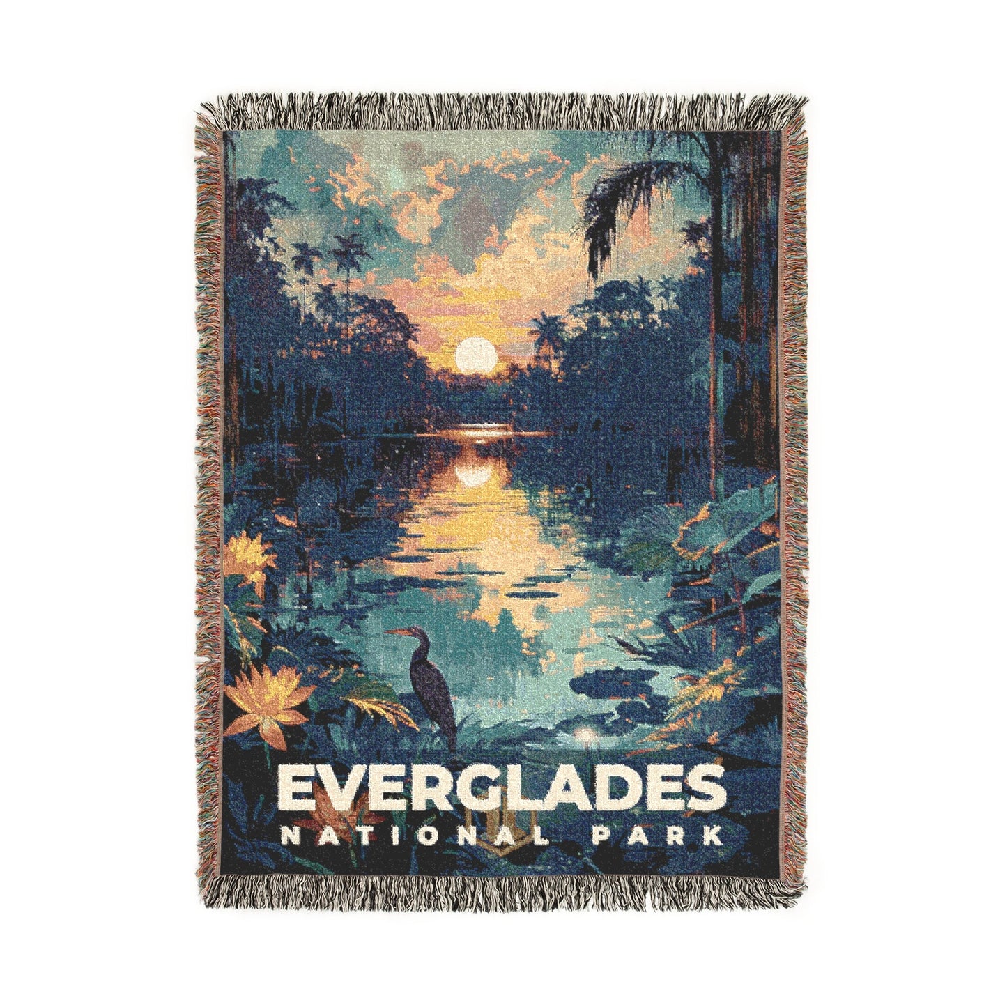 Everglades National Park Woven Blanket | S11