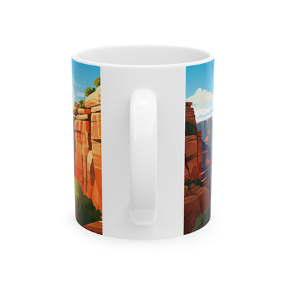 Grand Canyon National Park Mug | White Ceramic Mug (11oz, 15oz)