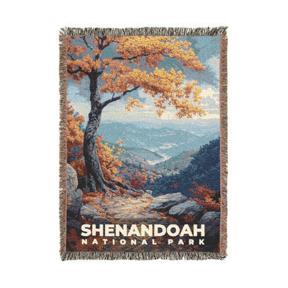 Shenandoah National Park Woven Blanket | S18
