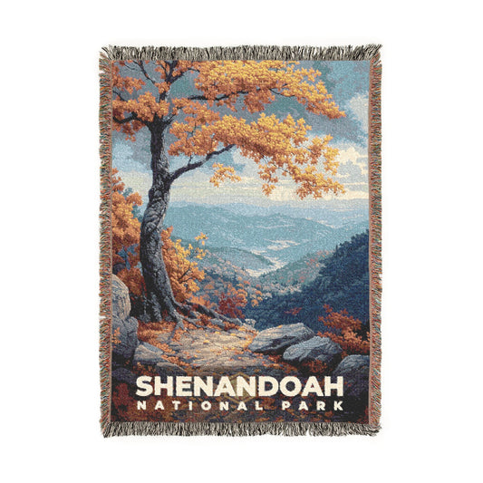 Shenandoah National Park Woven Blanket | S18