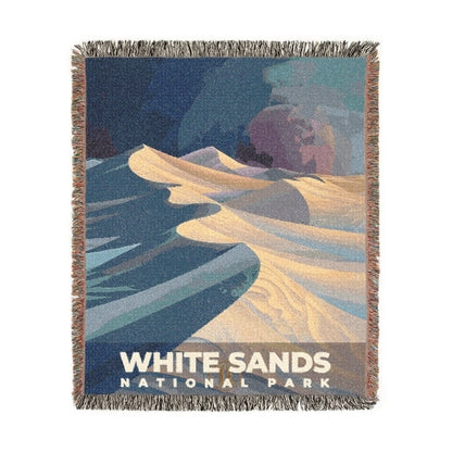White Sands National Park Woven Blanket | S20