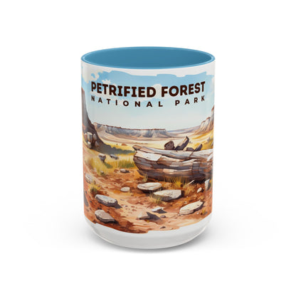 Petrified Forest National Park Mug | Accent Coffee Mug (11, 15oz)