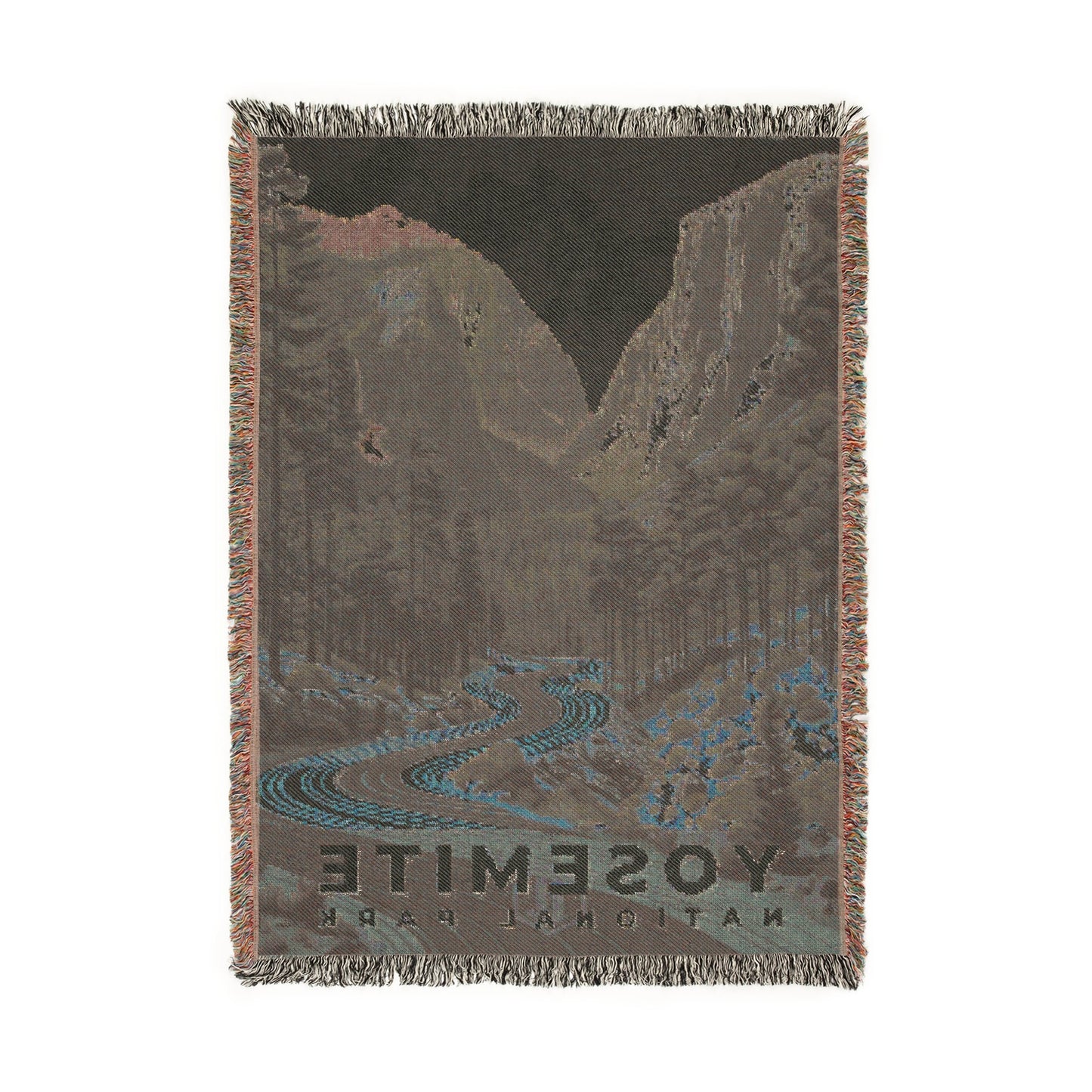 Yosemite National Park Woven Blanket | S19