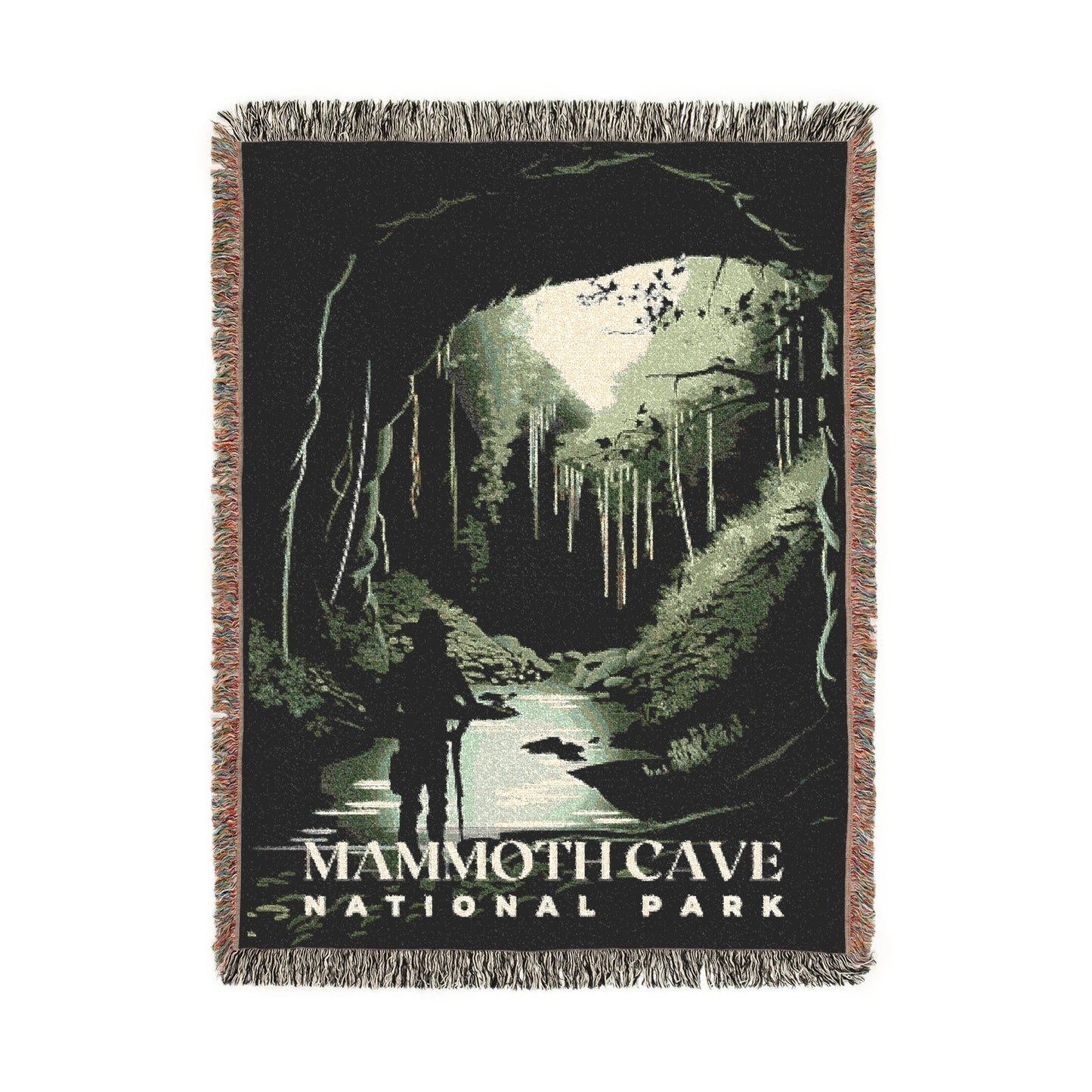 Mammoth Cave National Park Woven Blanket | S01