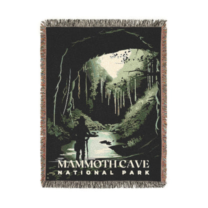 Mammoth Cave National Park Woven Blanket | S01