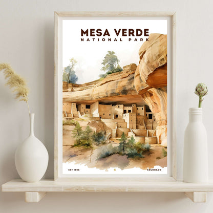 Mesa Verde National Park Poster | S08