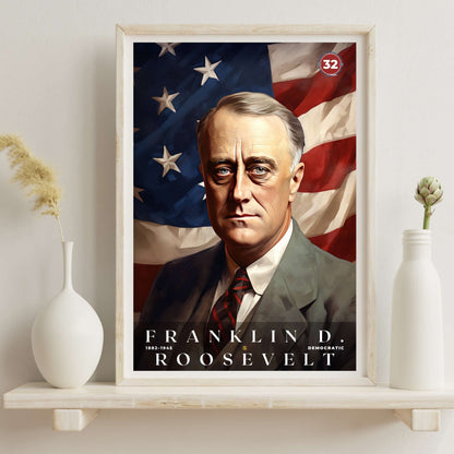 Franklin D Roosevelt Poster | S04