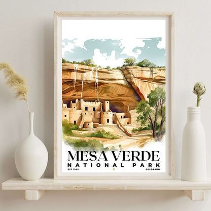 Mesa Verde National Park Poster | S04