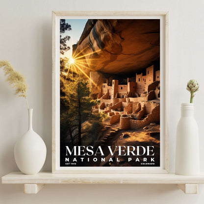 Mesa Verde National Park Poster | S10