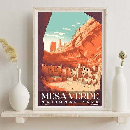 Mesa Verde National Park Poster | S03