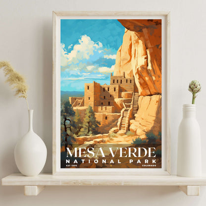 Mesa Verde National Park Poster | S06