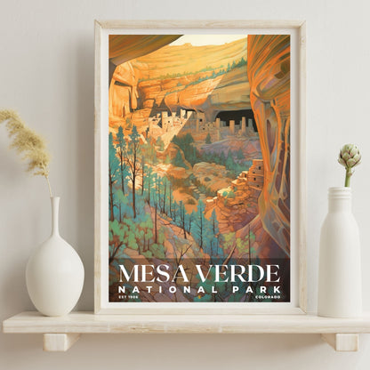 Mesa Verde National Park Poster | S02