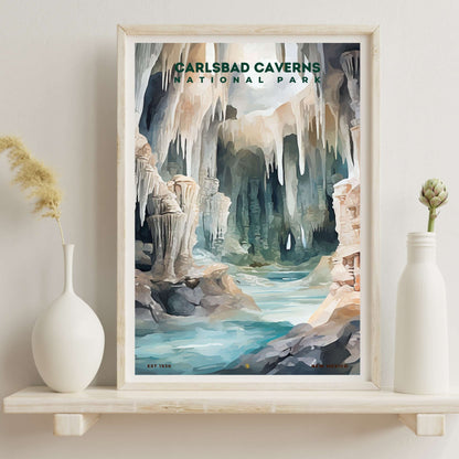 Carlsbad Caverns National Park Poster | S08