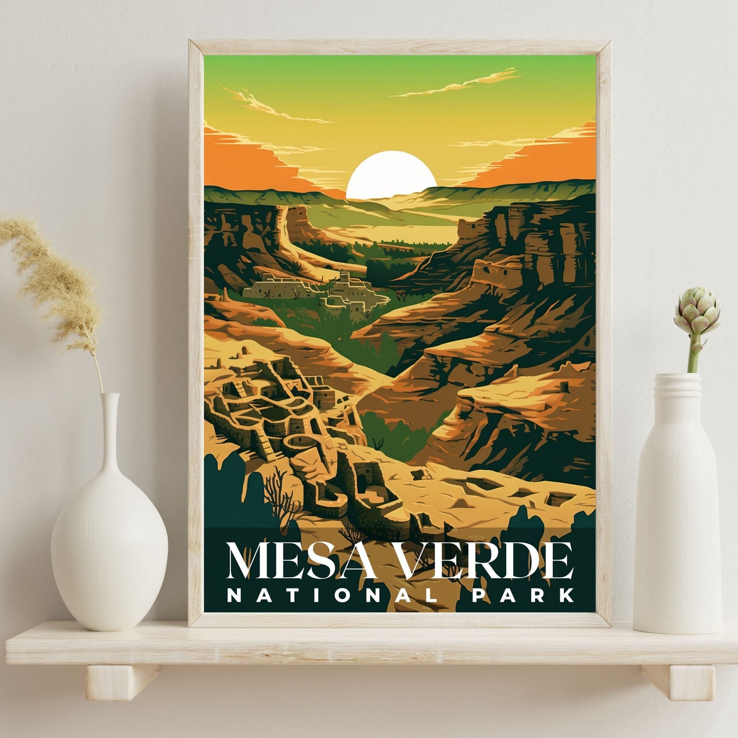 Mesa Verde National Park Poster | S01