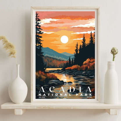 Acadia National Park Poster | S05