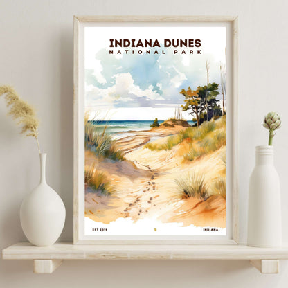 Indiana Dunes National Park Poster | S08