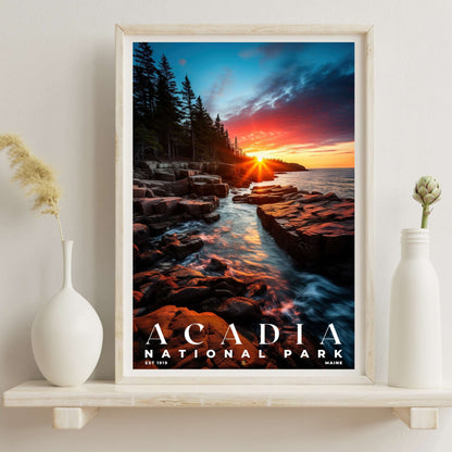 Acadia National Park Poster | S10