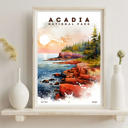 Acadia National Park Poster | S08