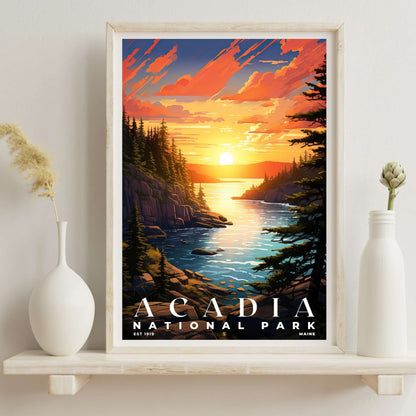 Acadia National Park Poster | S07