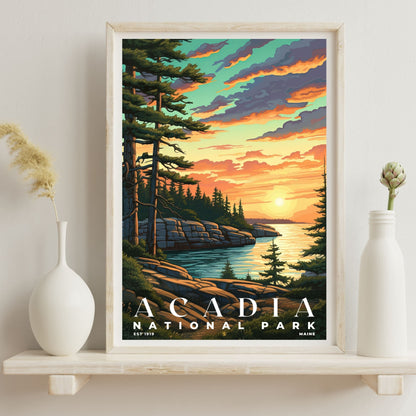 Acadia National Park Poster | S02