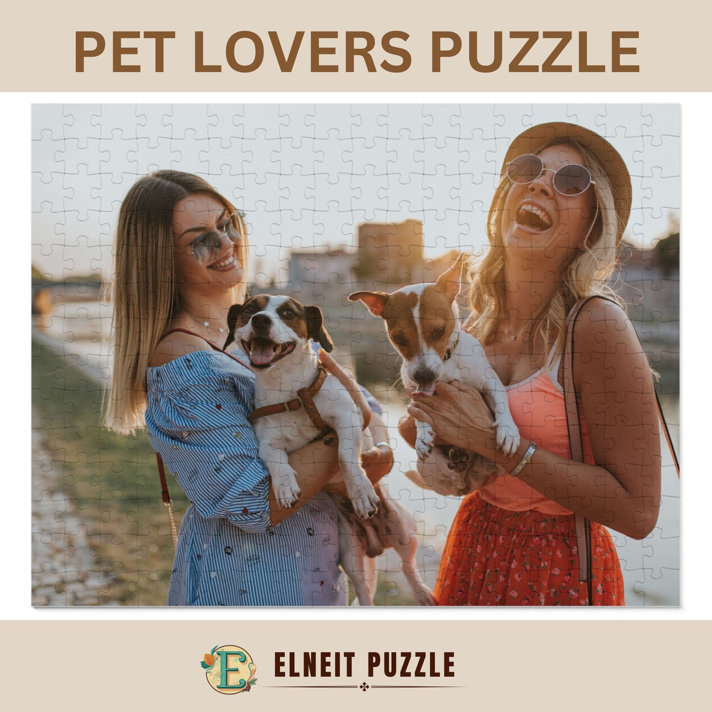 Custom Photo Puzzle, Personalized Family Gift