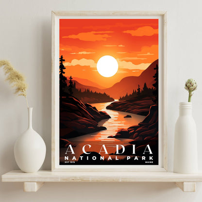 Acadia National Park Poster | S03