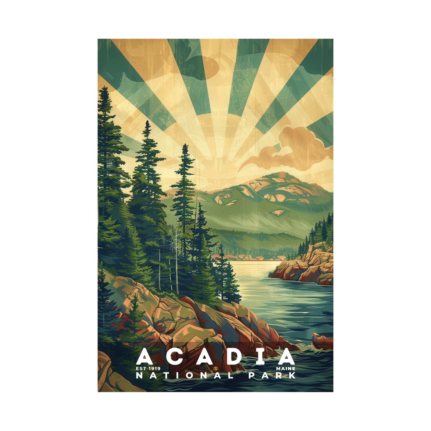 Acadia National Park Poster | S11