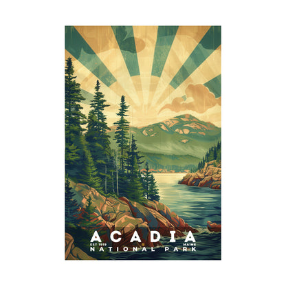 Acadia National Park Poster | S11