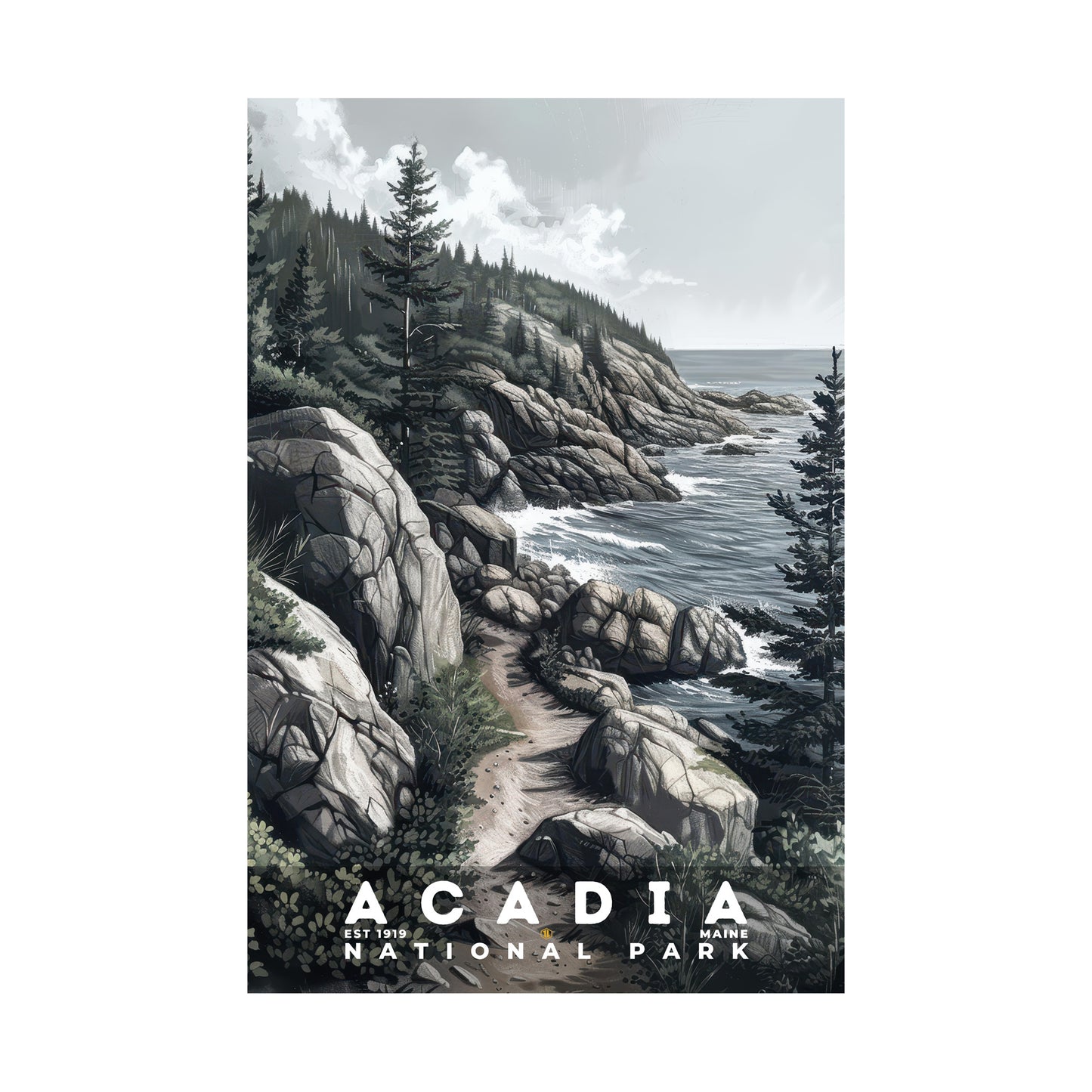 Acadia National Park Poster | S17