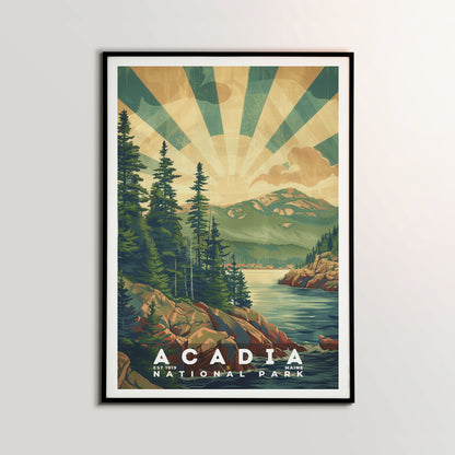 Acadia National Park Poster | S11