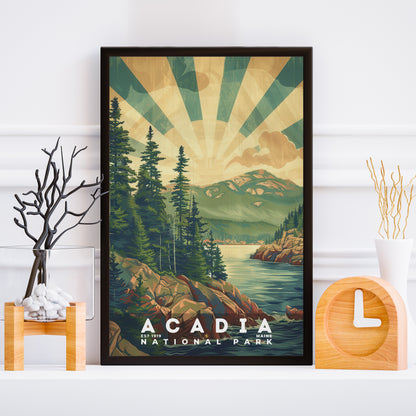 Acadia National Park Poster | S11