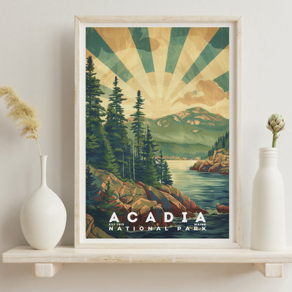 Acadia National Park Poster | S11