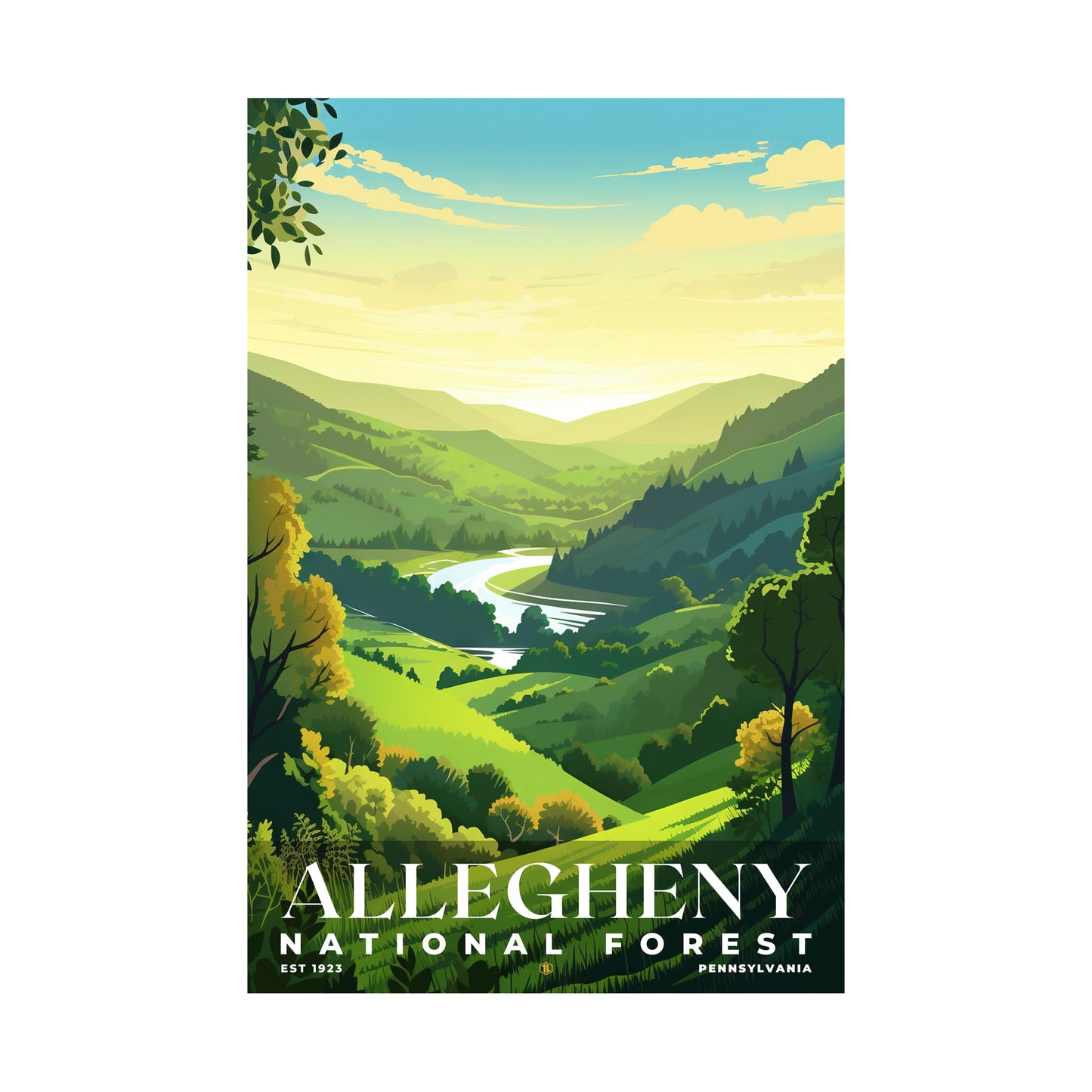 Allegheny National Forest Poster | S01