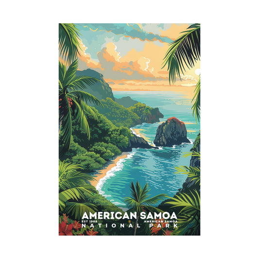 American Samoa National Park Poster | S11