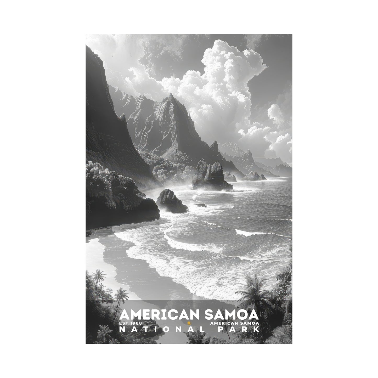American Samoa National Park Poster | S15