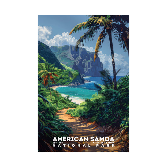 American Samoa National Park Poster | S18